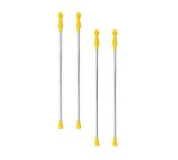 VICASKY 4Pcs Stainless Steel Extendable Sprayer Poles 45-80Cm Telescopic Garden Sprayer Replacement Parts for Agricultural and Orchard Watering Equipment
