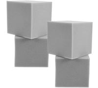 VICASKY 4pcs Thick Soundproof Foam Sponge Panels for Room Soundproofing and Sound Reduction, Acoustic Absorbing Cubes for Small and Medium-sized Rooms, Professional Echo Diminishing