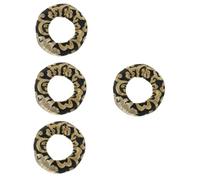 VICASKY 4pcs Tibetan Singing Bowl Cushion for Buddhist Sound Bowls Prayer Pad Soft Cushioning for Meditation and Sound Healing Practices