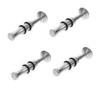 VICASKY 4pcs Trumpet Mouthpiece Replacement for Beginners Trumpet Accessories Musical Mouthpiece for Practice and Performance