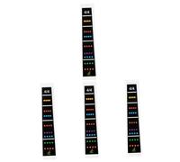 VICASKY 4pcs Violin Fretboard Sticker Finger Guide Phonetic Decal for Violin Intonation Sticker Fretboard Marker