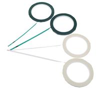 VICASKY 4pcs Violin Fretboard Stickers Tape for Beginners Universal Fingerboard Markers Musical Note Scale for Violin and Cello Learning