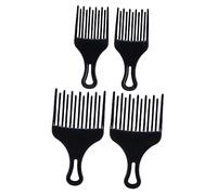 VICASKY 4pcs Wide Tooth Hair Comb for Curly and Straight Hair Detangling Wig and Braid Comb Practical Styling Tool for Men and Women