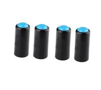 VICASKY 4pcs Wireless Microphone Battery Cover Screw-on Mic Battery Cap for Pgx2/4slx24/pg58 Compatible Wireless Mics