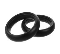 VICASKY 5-inch Black Rubber Outer Tire for Baby Stroller and Pushchairs, Wear Resistant with Easy Installation, Replacement Front and Rear Wheel Tyre for Infant Buggy and Pram Repair