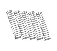 VICASKY 5 Pcs Trumpet Button Springs Components Silver Small Size Valve Springs Brass Instrument Accessories Trumpet Button Supplies for Musician Maintenance