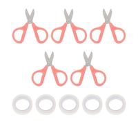 VICASKY 5 Rolls Breathable Guzheng Nail Tape Finger Wraps Adhesive Protector for Chinese Zither Guitar Pipa String Instrument Playing Accessory