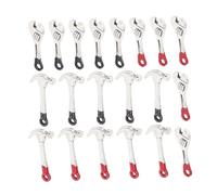 VICASKY 5 Sets Miniature Dollhouse Repair Tools Set Metal Wrenches and Hammers for Adult Hobbyists Tiny Home Maintenance Kit for Pretend Play and Crafting Accessories