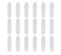 VICASKY 500pcs Clothes Hanger End Caps Rubber Tips 4mm Wire Hook Protector Covers Small White Rubber Sleeves for Laundry and DIY Clothing Storage Solutions to Preserve Fine Materials