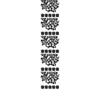 VICASKY 500pcs Ukulele Fretboard Stickers Acrylic Guitar Dots for Fretboard Neck Guitar Parts