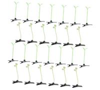 VICASKY 50pcs Bean Sprout Hair Clips for Girls Kawaii Hair Accessories for Boys and Girls Non-Slip Clip for Everyday Use