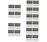 VICASKY 50pcs Electric Guitar Fretboard Stickers Note Decals for Beginner Fret Stickers Guitar Finger Guide Fretboard Labels for Learning Music