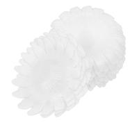VICASKY 50pcs Fruit Protection Net Cover Soft Shock Liner for Logistics Transport Decorative Fruits Packaging Liner White Bottom Tray for Fridge Storage
