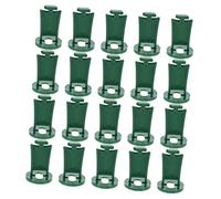 VICASKY 50Pcs Greenhouse Fixing Clips for Aluminium Frames PP Material Easy Installation for Insulation Netting and Shading Suitable for Plant Hangers and Indoor Wire Organization