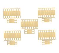 VICASKY 50pcs Guitar Bass Neck Shims Acoustic Guitar Accessories Easy Install Sound Quality Improvement