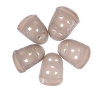 VICASKY 50pcs Guitar Fingertip Cover Silicone Finger Guards Cover for Beginner Playing Ukulele Electric Guitar Fingertip Protection