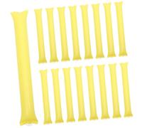 VICASKY 50Pcs Inflatable Cheerleading Noise Sticks PE Material Loud Noise Makers for Sports Events School Competitions Team Spirit and Fans Support