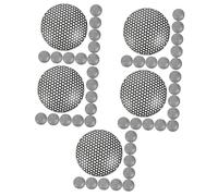 VICASKY 50pcs Mic Soundproof Shield Mesh Grille Net Replacement for Dynamic Microphone Grille for Mic Accessory