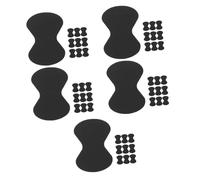 VICASKY 50pcs Non-slip Silicone Guitar Pick Grips Self-adhesive Silicone Grips for Preventing Dropping Practical Supplies for Electric Guitar Plectrums Comfortable
