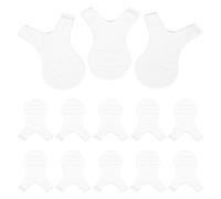 VICASKY 50pcs Plastic Lash Lift Comb U Shape for Eyelash Grafting and Perming, Compact Lash Accessory with Natural Curl Effect, for Home Use and New Users