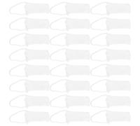 VICASKY 50pcs Retainer Mesh Keeper Compression Wrap White Cotton Medical-Grade Mesh Cap Reusable Easy Single-Handed Application for Emergency Head Care and Outdoor Sports