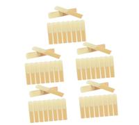 VICASKY 50pcs Saxophone Reeds Strength Traditional Reeds for Beginner Saxophone Accessories Instrument Part