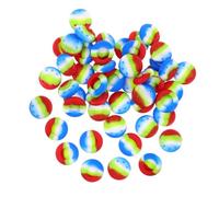 VICASKY 50pcs Silicone Grip Caps Thumb Caps Replacement for Game Controller Joystick Controller Button Stick Covers Compatible Handheld Console Accessories