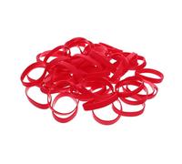 VICASKY 50Pcs Unisex Stretchable Silicone Bracelets Multi Function Elastic Wristbands for Parties Comfortable Skin Friendly Design for Sports and Daily Wear Vibrant Colors