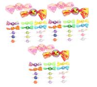 VICASKY 51 Pcs Miniature Plastic Fake Candy Decorations Colorful Candy Ornaments for Party Wedding Home Table Decor Christmas Sweet Ornament