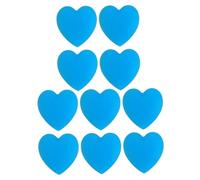 VICASKY 5pairs Heart Shaped Glasses Ear Grips Soft Comfortable Non-Slip Eyeglasses Retainer Professional Glasses Retainers