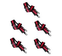 VICASKY 5pcs Adjustable African Drum Shoulder Sling Strap Comfortable Snare Drum Belt Hook for Djembe and Hand Drumming