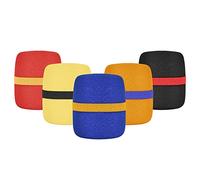 VICASKY 5pcs Assorted Microphone Sponge Covers Thickened Windscreen for Standard Microphones Reduces Wind Noise Dust Easy to Replace Comfortable Fit