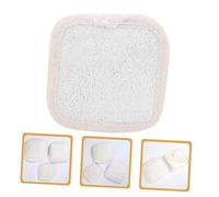 VICASKY 5pcs Bath Loofah Sponges Beige Edged Exfoliating Shower Body Wash Scrubbers for Gentle Dead Skin Removal and Smooth Skin Care