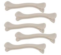 VICASKY 5pcs Bone Shape Chew for Dogs, Sturdy Pp Material Interactive Pet Chew Designed to Help Clean Teeth and Provide Long-lasting Chewing Fun, Gift for Puppies and Adult Dogs