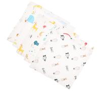 VICASKY 5pcs Boy Girl Burp Cloth Safe Saliva Bib Cotton Bibs Saliva Towel for Newborn