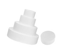 VICASKY 5Pcs Cake Model Faux Cake Props for Baking Practice Fondant Decoration Buttercream Icing Training Bakery Display Moulds