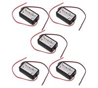 VICASKY 5pcs Car Rearview Camera Rectifier Power Relay Capacitor, Copper and Plastic Material for Stable Power Filtering and Emi Reduction, Suitable for Car Backup Camera