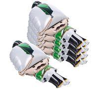 VICASKY 5Pcs Christmas Inflatable Nutcracker Soldier Foil Balloons Small Size Christmas Party Supplies Holiday Balloon Decorations for Photo Background