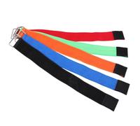 VICASKY 5Pcs Colorful Elastic Three Legged Race Bands for and Adults - Team Building Game Leg Binding Wrap for Outdoor Relay, Gym Class, Field Day, Birthday Party Activities