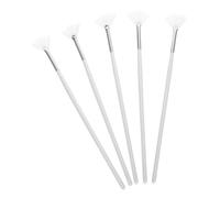 VICASKY 5pcs Facial Mask Applicator Brush Soft Fan Brushes for Even Coverage Enhanced Absorption for Home the Go Use for Mud Cream Routine