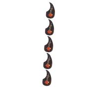 VICASKY 5pcs Folk Acoustic Guitar Pickguard Engraved Scratch Plate Double-sided Adhesive for Easy Installation Protects Guitar Surface from Scratches and Wear