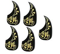 VICASKY 5pcs Guitar Pickguard Scratch Plate for Acoustic Guitar Impact Protection Prevents Scratches