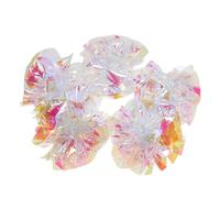 VICASKY 5pcs Interactive Cat Crinkle Balls for Indoor Cats Lightweight Plastic Sound Balls Stimulate Curiosity and Exercise Fun Plaything for Kittens Pet for Boredom Relief and Muscle