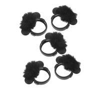VICASKY 5Pcs Magnetic Furry Microphone Windscreen Muff Wireless Lavalier Mic Cover Noise Reduction Windproof Windshield for Outdoor Recording and Live Speech