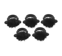 VICASKY 5Pcs Magnetic Lapel Mic Windscreen Cover Furry Windshield for Wireless Lavalier Microphone Noise Reduction Dustproof Shield for Outdoor Events Interviews and Live Streaming