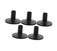 VICASKY 5pcs Professional Drum Cymbal Sleeves Kit Reliable Plastic Sleeves and Felt Pads for Drum Kits Suitable for All Skill Levels and Easy Assembly for Musicians The Go