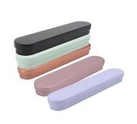 VICASKY 5pcs Professional Makeup Tool Container Portable Storage Box Sealing Lid Eyelash Extension Tweezers Storage Cases