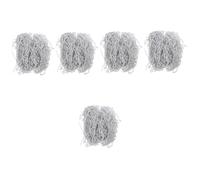VICASKY 5pcs Shredded Tissue Paper Filler Lightweight Decorative Packing Shreds for Boxes Party Supplies and Hampers Versatile DIY Wrapping Elegant White