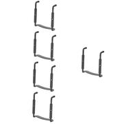 VICASKY 5pcs Strong Durable Violin Chin Rest Screw Metal Replacement Part for Boys and Girls Violin Black