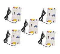 VICASKY 5pcs USB Portable Warmer Bag for Bottles Efficient Nutritional Maintenance Heat Preservation Compatible Power Banks and Vehicles